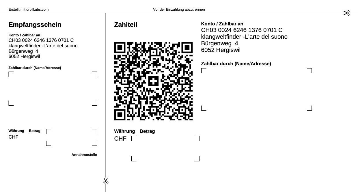 EZ Klangweltfinder QR UBS Switzerland